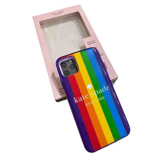 Kate Spade Rainbow Iphone 11 Pro Max Case - Picture 2 of 5